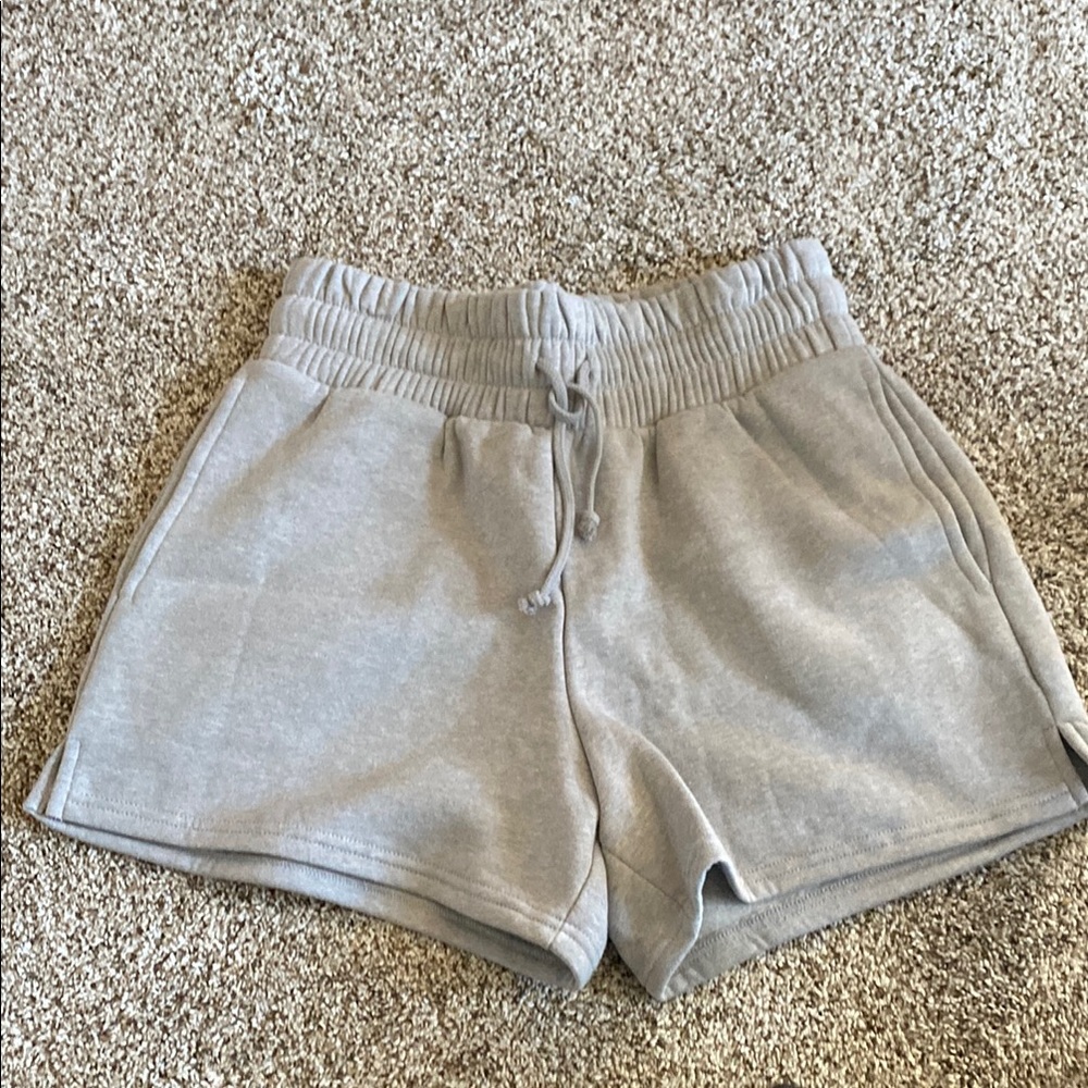 Wild Fable Gray Athletic Shorts Elastic Waistband